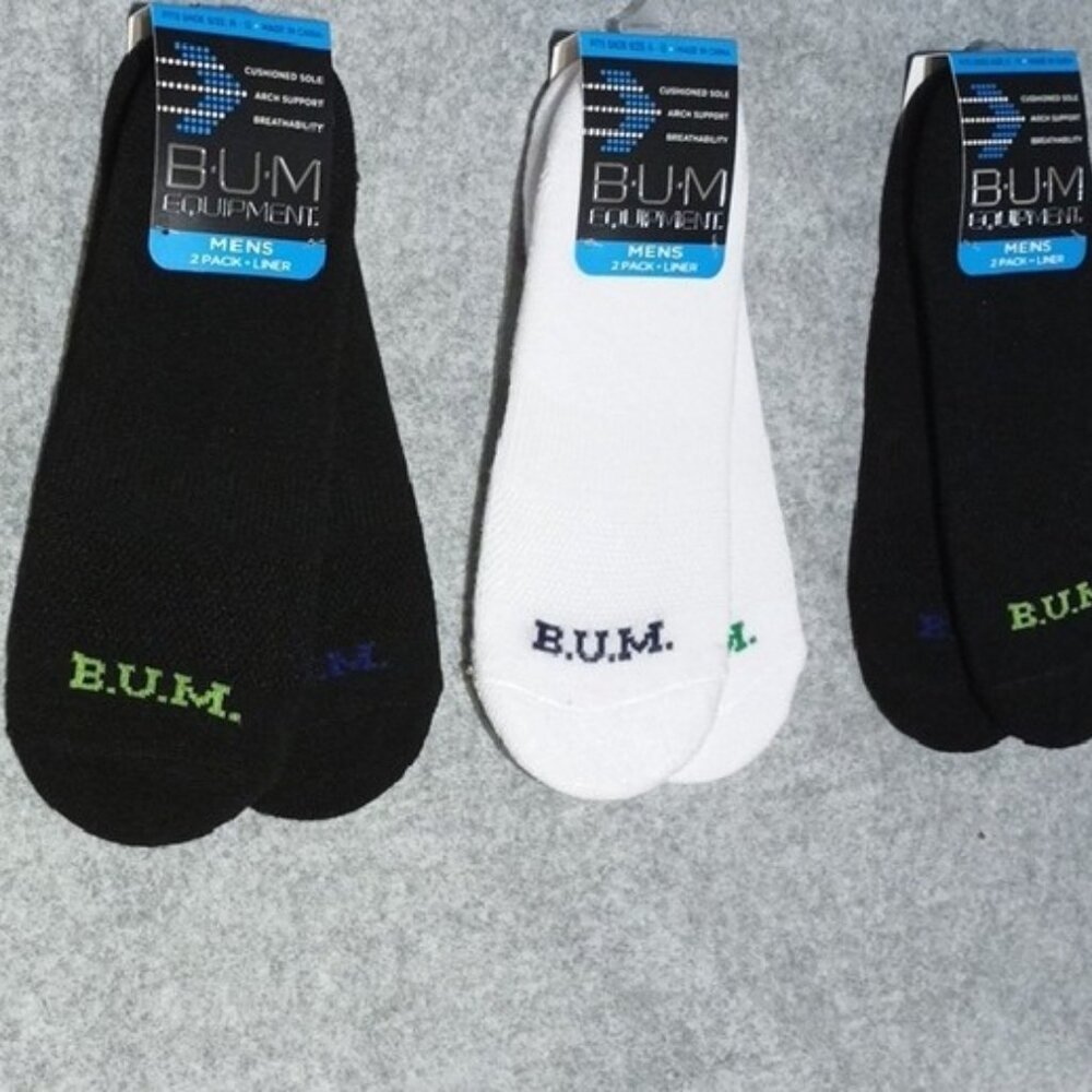 Equipment Men's Black and White Socks Trio - Picture 6 of 7